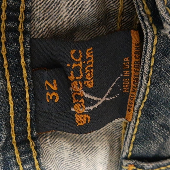 Genetic Denim Recessive Gene Skinny Slim Bootcut Jeans Size 32 - Picture 4 of 16
